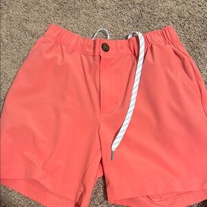 EUC ONE time! Chubbies Salmon color Hybrid Shorts Elastic Waistband Lightweight